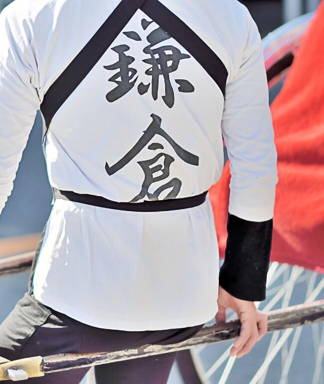 逗子を巡る人力車