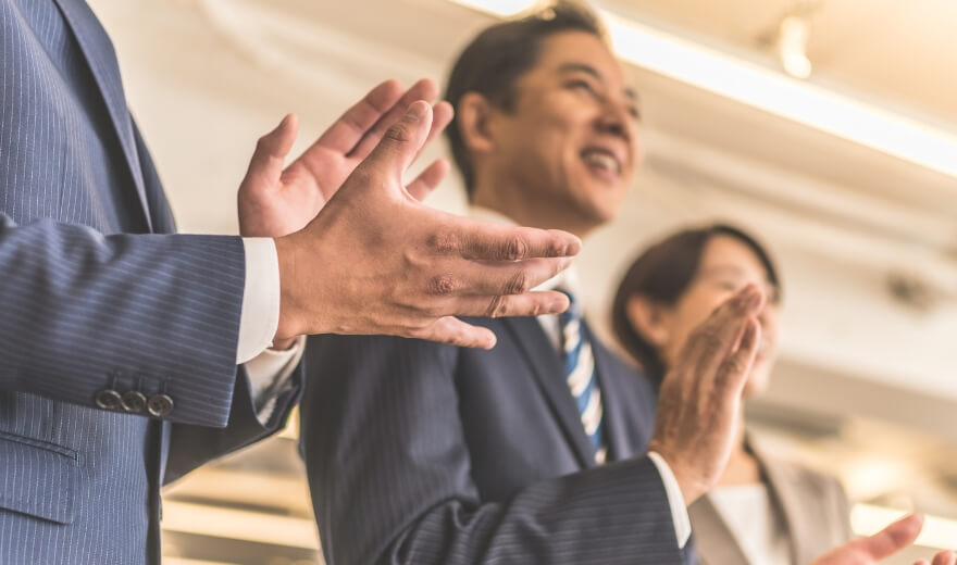 企業の懇親会・表彰式